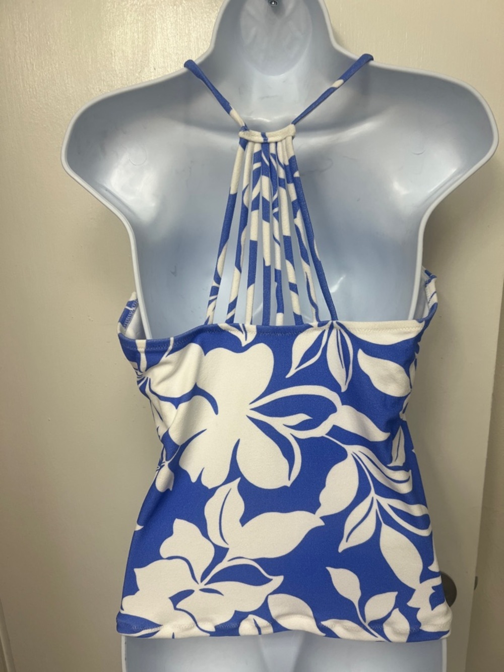 Raisins Glass Beach Noumea Terry Texture Tankini Swim Top. Sz. XL, Strappy back - Picture 4 of 10